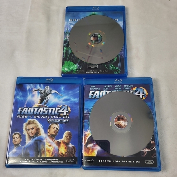 Fantastic Four and Green Lantern Blu-ray Set - Picture 3 of 4